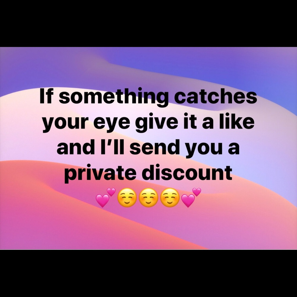 I’ll always accept any reasonable offers too!!!